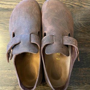 Birkenstock London Oiled Leather Habana